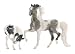 Breyer Stablemates Horse & Foal Set-Pinto