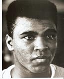 Muhammad Ali Close Up B&W 16x20 Photo