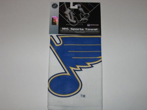 ST. LOUIS BLUES Logo 16 x 25 GOLF / SPORTS TOWEL with Grommet