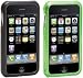 Electronics : Griffin Wave Interlocking Case for iPhone (Green and Black Translucent)