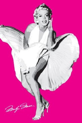1art1 40843 Marilyn Monroe - Das Verflixte 7 Jahr Pink Poster 91 x 61 cm Preisvergleich