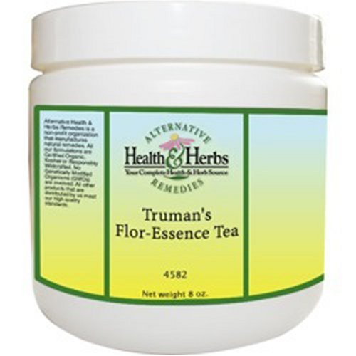 Alternative Health & Herbs Remedies Truman's Best Flor Essence Tea  Loose Leaf  8-Ounce Plastic Jar