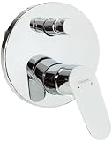 Hansgrohe 31946000 Focus E&sup2; Einhebel-Wannenmischer Unterputz mit Sicherungskombi