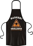 Grillschürze Original Rahmenlos ® Danger Grillzone