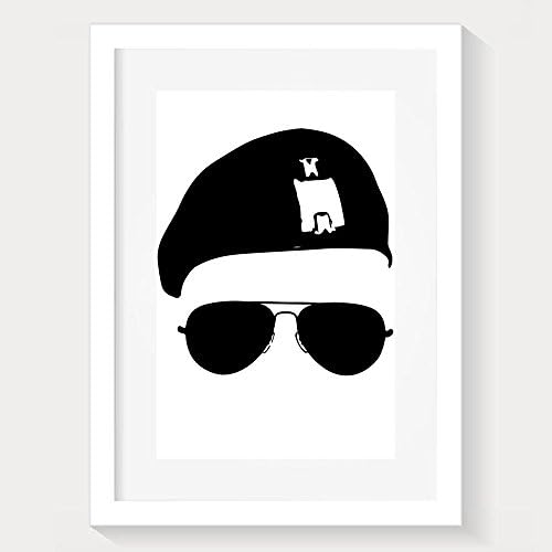 VYTOP Descendants Of The Sun Uniform Glasses Printing Frame White