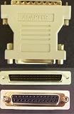 68-Pin HD68 Male to 25-Pin DB25 Female External SCSI Adapter