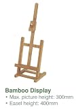 LOXLEY BAMBOO DISPLAY EASEL