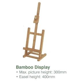 ECO-FRIENDLY LOXLEY BAMBOO ARTIST DISPLAY EASEL 400mm