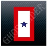 Blue Star Service Banner US Army Flag Car Trucks Sticker Decal