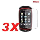 3-Pack Samsung Gravity T T669 Combo Screen Protector for Samsung Gravity T  ....