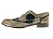 Ferro Aldo Men's 19266A Wing Tip Plaid Dress Oxfords