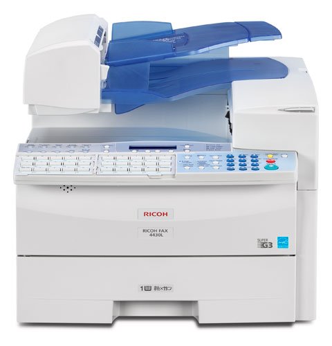 Ricoh 4430L Fax Machine DOCUMENT FEEDER