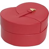 Royce Leather Heart Shaped Jewelry Box