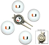 Miami 4 Ball/Marker/Divot Tool Gift Set
