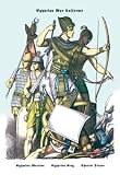 12 X 18 Stretched Canvas Poster Egyptian War Uniforms: Egyptian Warrior, King and Driver