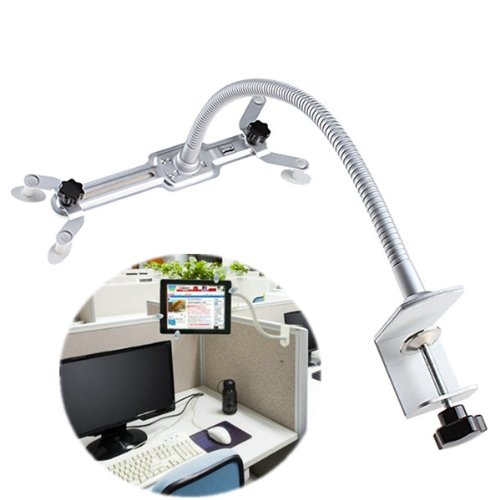 Adjustable Tablet/Desk/Car Mount Holder For iPad Samsung Galaxy and other 5-10 inch Tablet PC