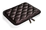 Braun coffee Diamond Tasche für Apple iPad 1 und 2 Tasche Hülle Schutz Case Cover auch für alle anderen Tablet PCs in dieser Größe wie z.B Samsung oder ähnliches