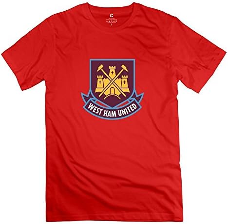Men West Ham United FC Personalized Cool DeepHeather T-Shirts By Giftstothe Red X-small
