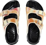 Produkt-Bild: Birkis Sandalen ''Haiti'' aus Birko-Flor in batik pattern orange mit normalem Fussbett