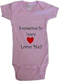 SOMEONE IN IOWA LOVES ME - IOWA BABY - State-series - White, Blue or Pink Onesie / Baby T-shirt