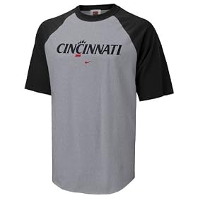 Nike Cincinnati Bearcats Ash Youth Raglan T-shirt