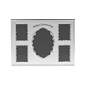'Baby's Christening' Multi-Photo Frame (Silver colour)
