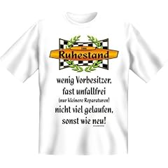 T-Shirt Gr�ssen S-M-L-XL-XXL im Ruhestand, wenig Vorbesitze