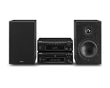 from Denon Denon D-F107DAB Hi-Fi Mini Component System with SC-F107 Speakers - Black Model D-F107DAB