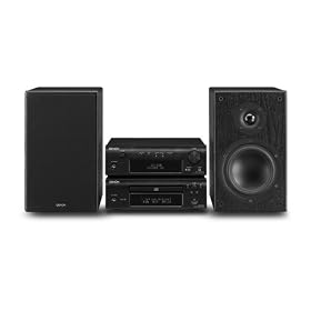 Denon D-F107DAB Hi-Fi Mini Component System with SC-F107 Speakers - Black