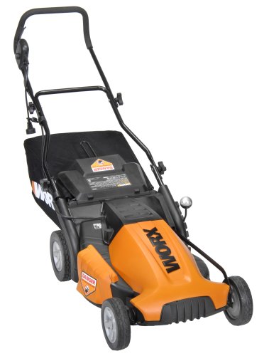 WORX WG718 19-Inch 13 amp Mulching/Side Discharge/Bagging Electric Lawn Mower