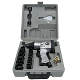 Buy 1 2 Air Impact Tire and Wheel Lug Nut Automotive Shop Torque Wrench Kit
