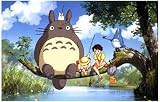 My Neighbor Totoro - Gone Fishin - Miyazaki 11x17 Poster
