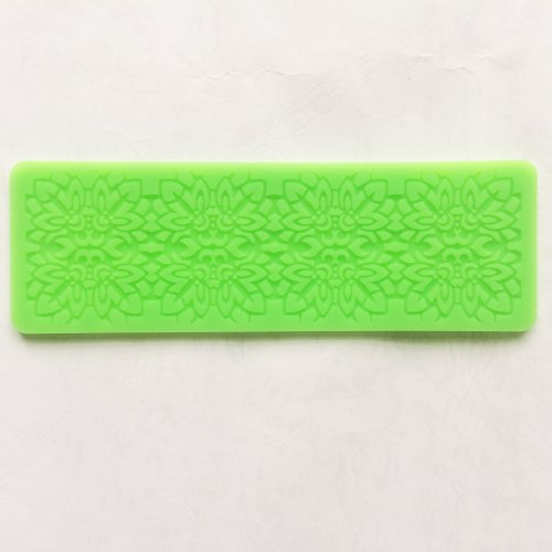 Mini Sugarcraft Cake Decoration Lace Border Fondant Gumpaste Icing Silicone Mold Mould Lace Shaped Cupcake Mat VICTORIAN STYLE #267, 65.20.2cm