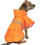 Orange - Small - Guardian Gear Rain Jackets with Reflective Strip