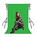 Photography Background Green Polyester Cloth Backdrop 5x7ft Studio Props Photo Booth YouTube Backdrop MEETSIOY LDLMT3
