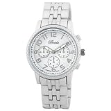 Breda Womens 2303-white "Madison" All White Metal Watch
