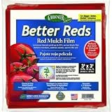 Dalen Gardeneer 3-Foot x 3-Foot Better Reds Red Mulch Film, 8 Pack BR-8