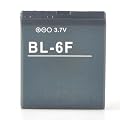 Neewer 3.7V Rechargeabl BL-6F 1450MAH BATTERY FOR NOKIA N95 8G 8GB