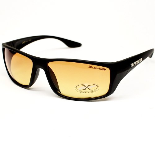 Xloop Hd Lens Sports Sunglasses Mens Womens Matte Black Xl437