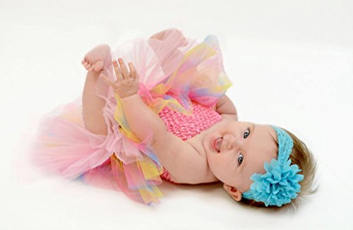 Wholesale Princess Tutu Gift Set Aqua and Rainbow