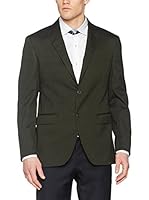 ZZ_PRIMO EMPORIO Americana Hombre (Verde Oscuro)