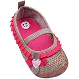 Weixinbuy Newborn Baby Girl Cotton Blend Soft Sole Toddler Crib Shoes