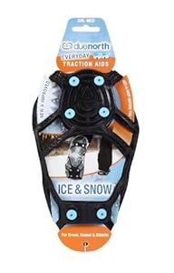 Due North CRD-S/M Everyday Snow & Ice Shoe Traction Aid, Small/Medium
