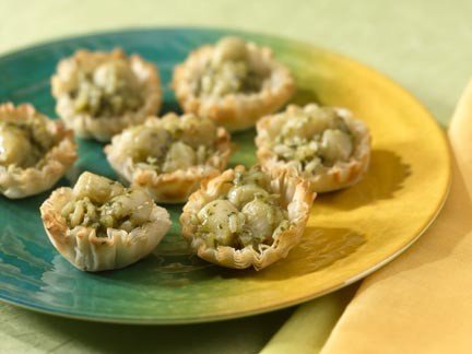 Thai Scallop Fillo Cup - Thai Scallop Fillo Cups 12 count 7 oz. by Gorton's of Gloucester