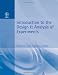 Introduction to the Design and Analysis of Experiments