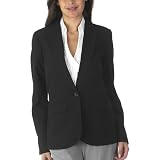 Mossimo Black: Boyfriend Blazer - Ebony