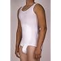 Underworks Mens Compression Tanksuit Girdle Shirt