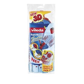 Vileda VIL127917 Supermocio 3 Action Refill