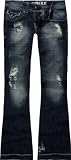 HYDRAULIC Destructive Womens Flare Jeans