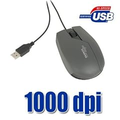 Fujitsu PC Mouse M500T Black optical 1000dpi USB